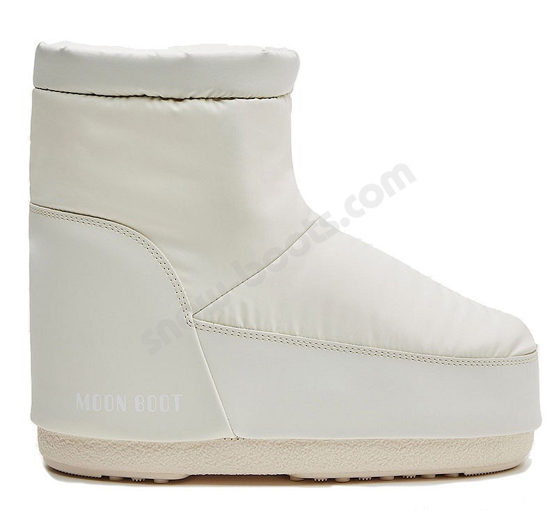 Moon Boot® Icon Low No Lace Rubber kreame