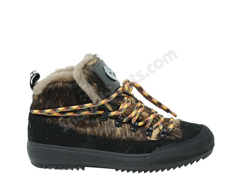 BnG Real Shoes La Yeti moka brown black