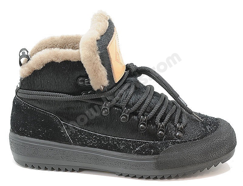 BnG Real Shoes La Yeti schwarz