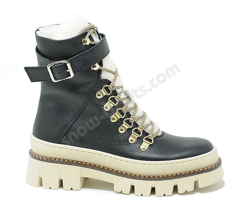 Elena 42042 schwarz beige