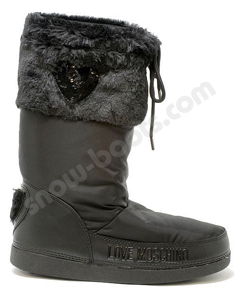 moschino fur moon boots