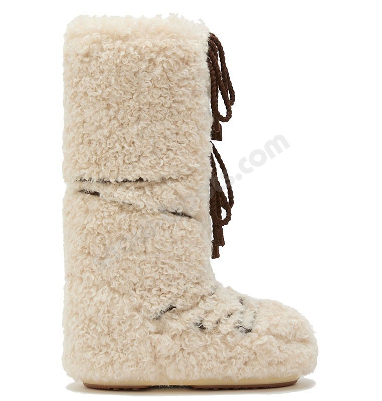 Moon Boot® Icon Curly Extra ecru