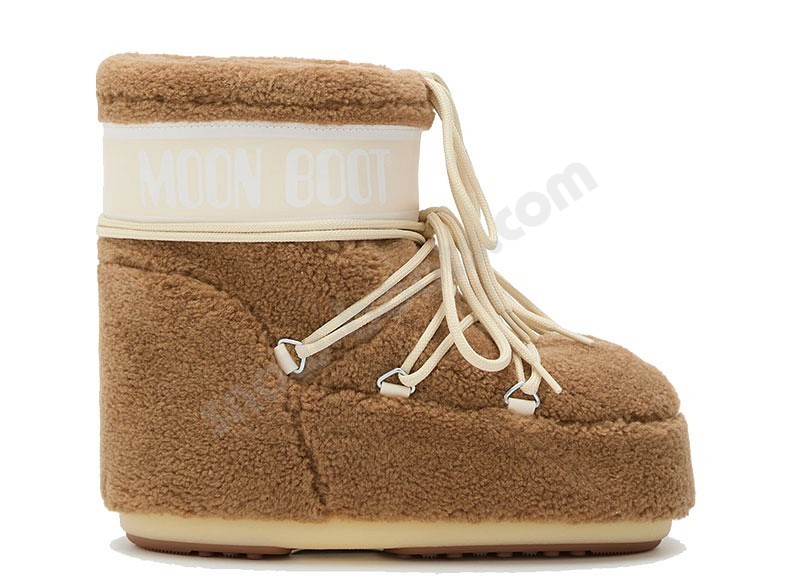 Moon Boot® Icon Low Fleece camel