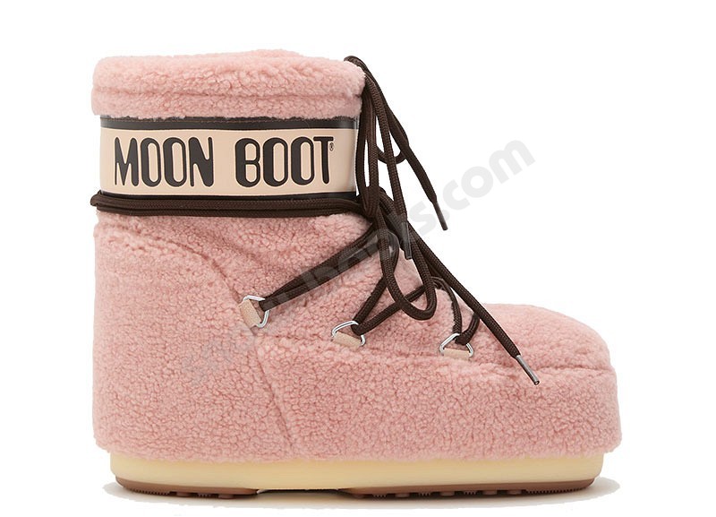 Moon Boot® Icon Low Fleece pink