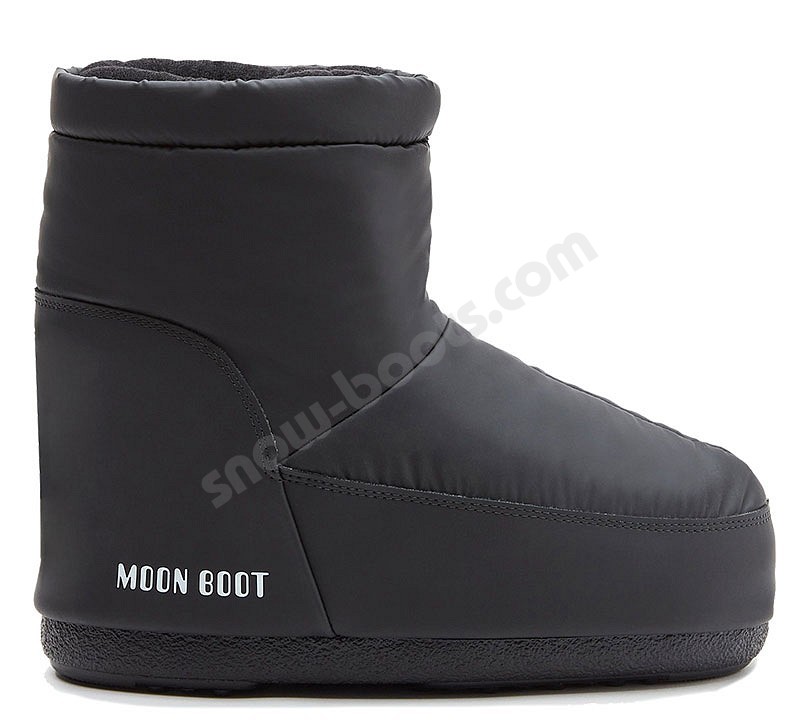 Moon Boot® Icon Low No Lace Rubber black