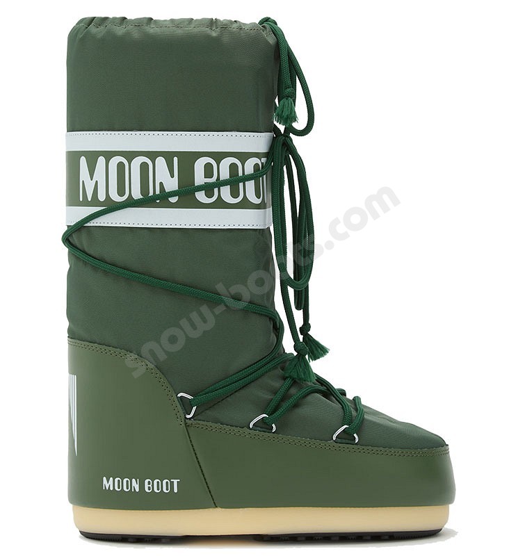 Moon Boot® Icon Nylon Boot forest green