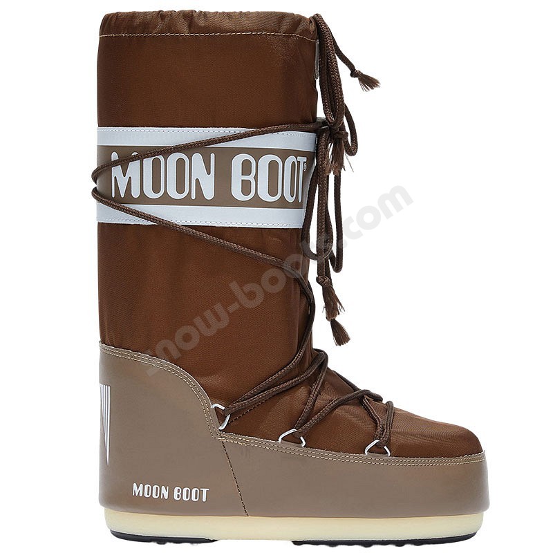 Moon Boot® Icon Nylon Boot shitake marrone