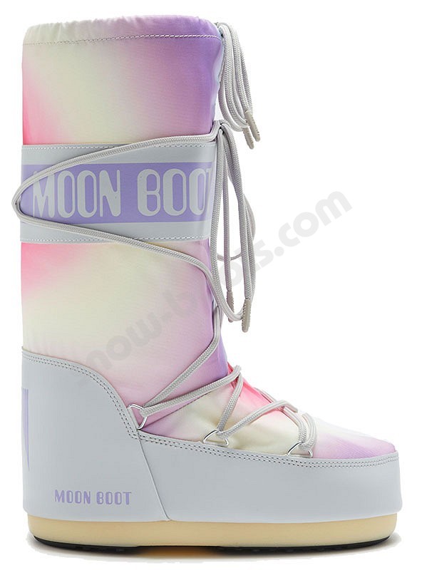 Moon Boot® Icon Tie Dye glacier grey
