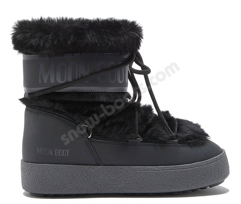 Moon Boot® LTrack Tube Faux Fur WP black