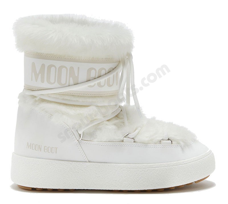 Moon Boot® LTrack Tube Faux Fur WP white