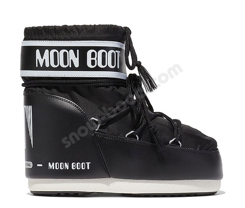 Moon Boot® Icon Low Nylon schwarz