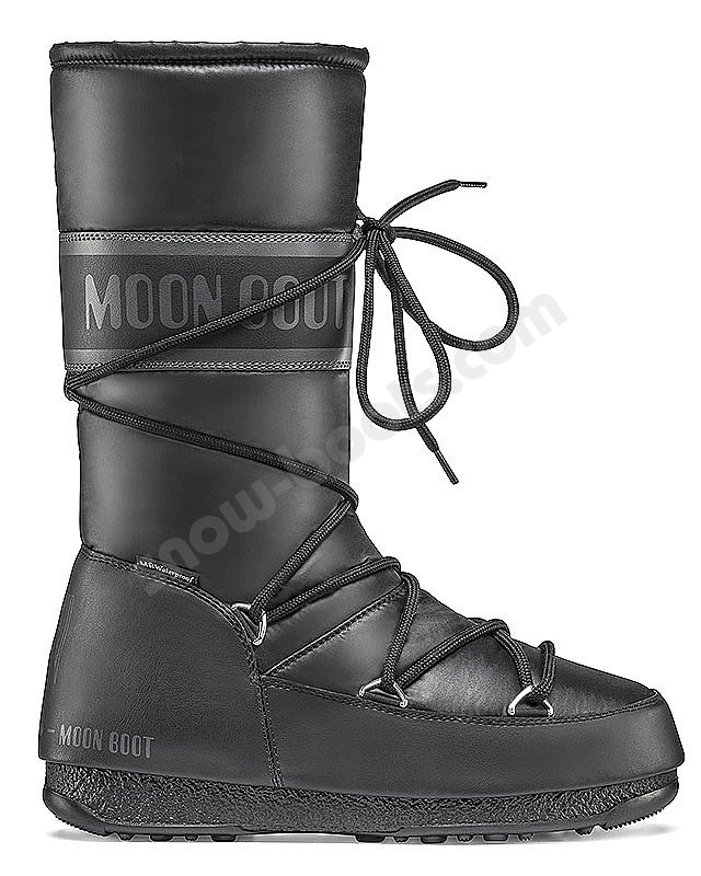Moon Boot® High Nylon WP black