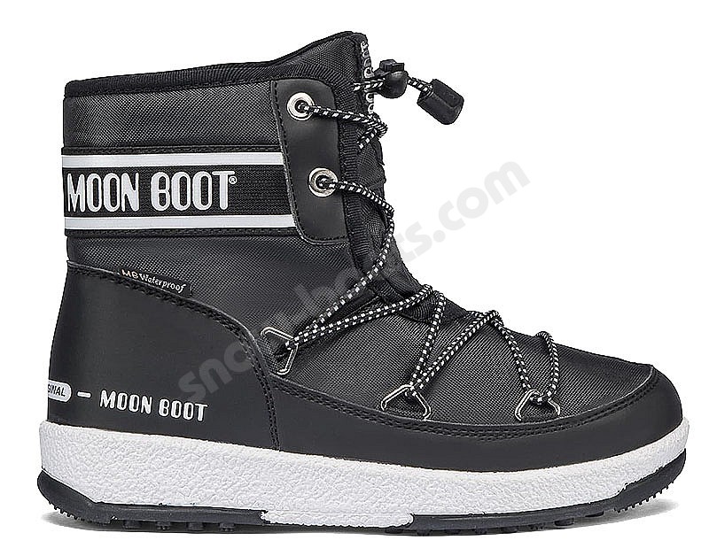 Moon Boot® Moonboot JR Boy Mid WP 2 schwarz