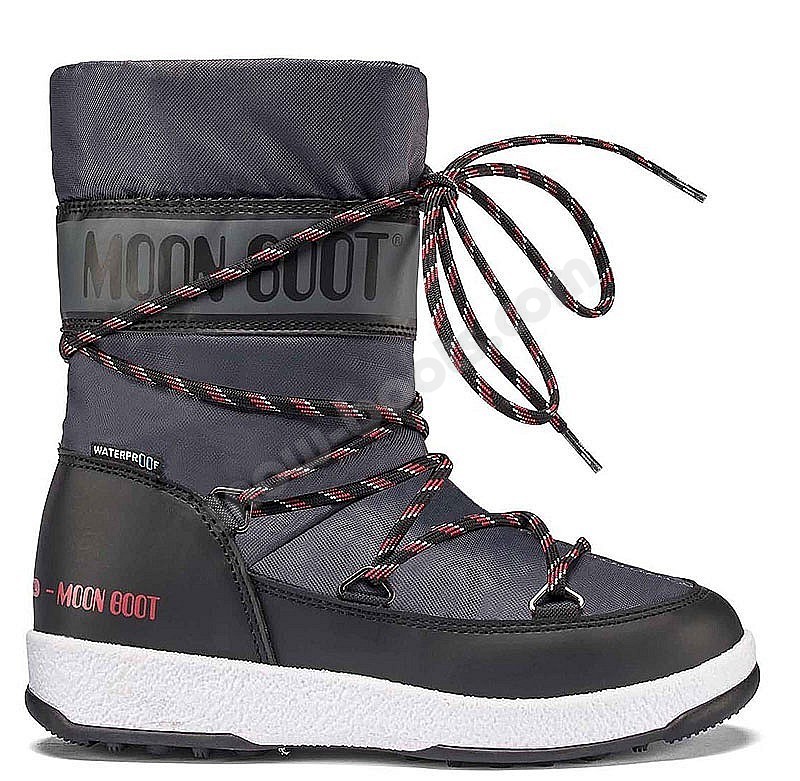 Moon Boot® JR Boy Sport WP nero castelrock