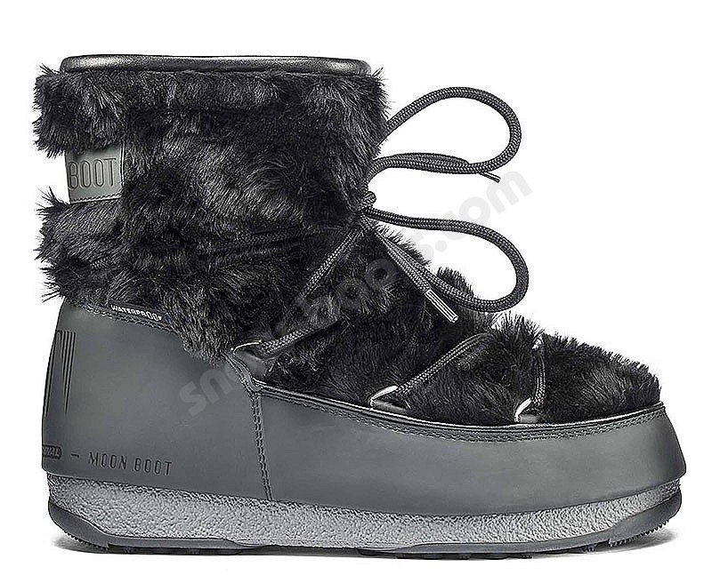 Moon Boot® Monaco Low Fur WP black