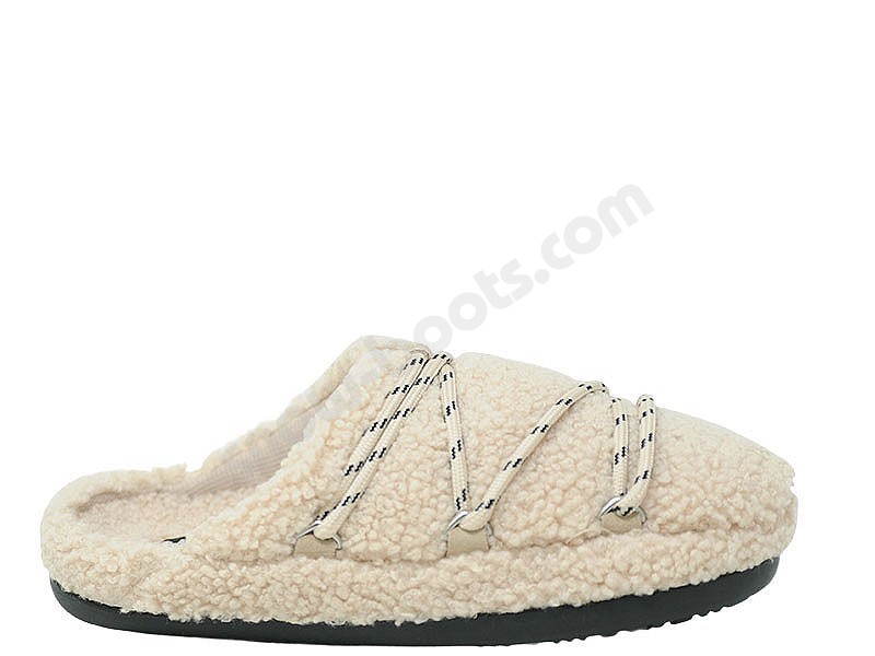 Moon Boot® Teddy Slipper sabbia