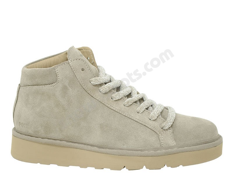 Panchic P07 Shearling Ankle BootM walnut shearling lammfell