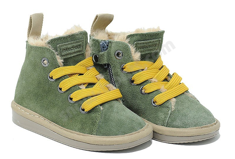 Panchic Polacco Kid  P01 Pelo military green yellow