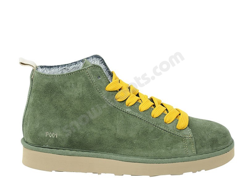 Panchic Polacco Uomo P01 Pelo military green yellow