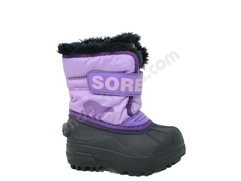 Sorel Toddlers Snow Commander gumdrop purple violet
