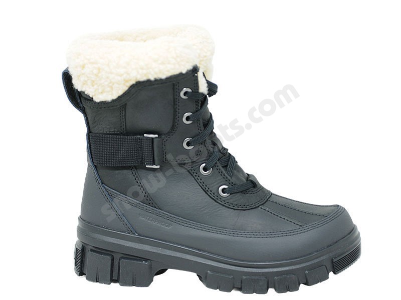 Sorel Torino V Park WP nero sea salt