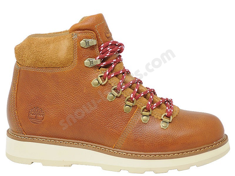 Timberland Britton Mills Mid Lace rust full grain
