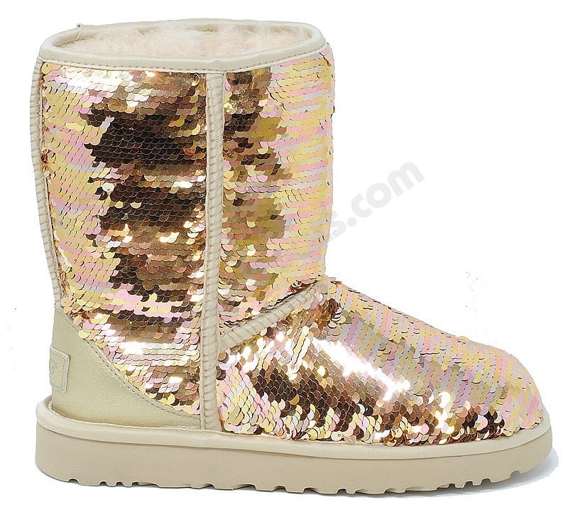 ugg gold glitter