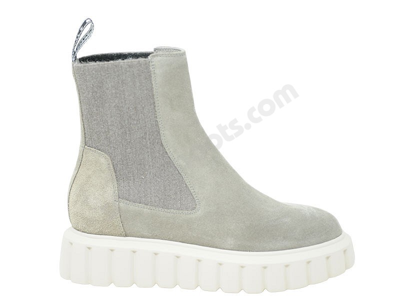 Voile Blanche Grenelle Chelsea mid grau