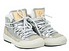 BnG Real Shoes La Yeti brillante silver Side