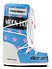 Moon Boot® Icon Retrobiker pink stars hellblau