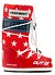 Moon Boot® Icon Retrobiker white stars red