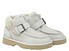 Panchic P009 Ankle Strap Boot dove grigio nubuck Lato